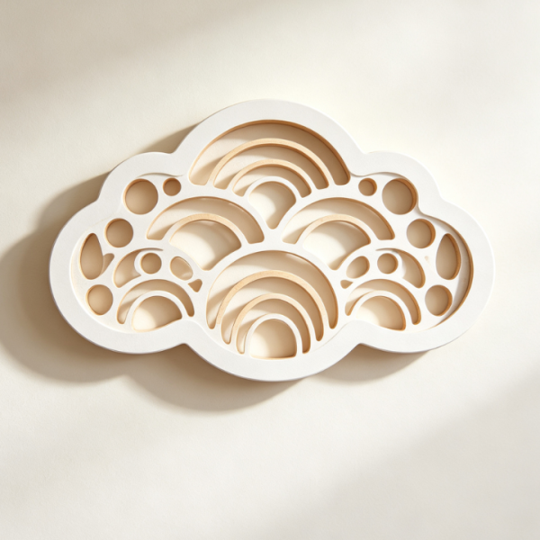 Ins Hollow Cloud Wall Hanging Ornament
