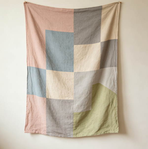 Morandi Color Fabric Tapestry Background Cloth
